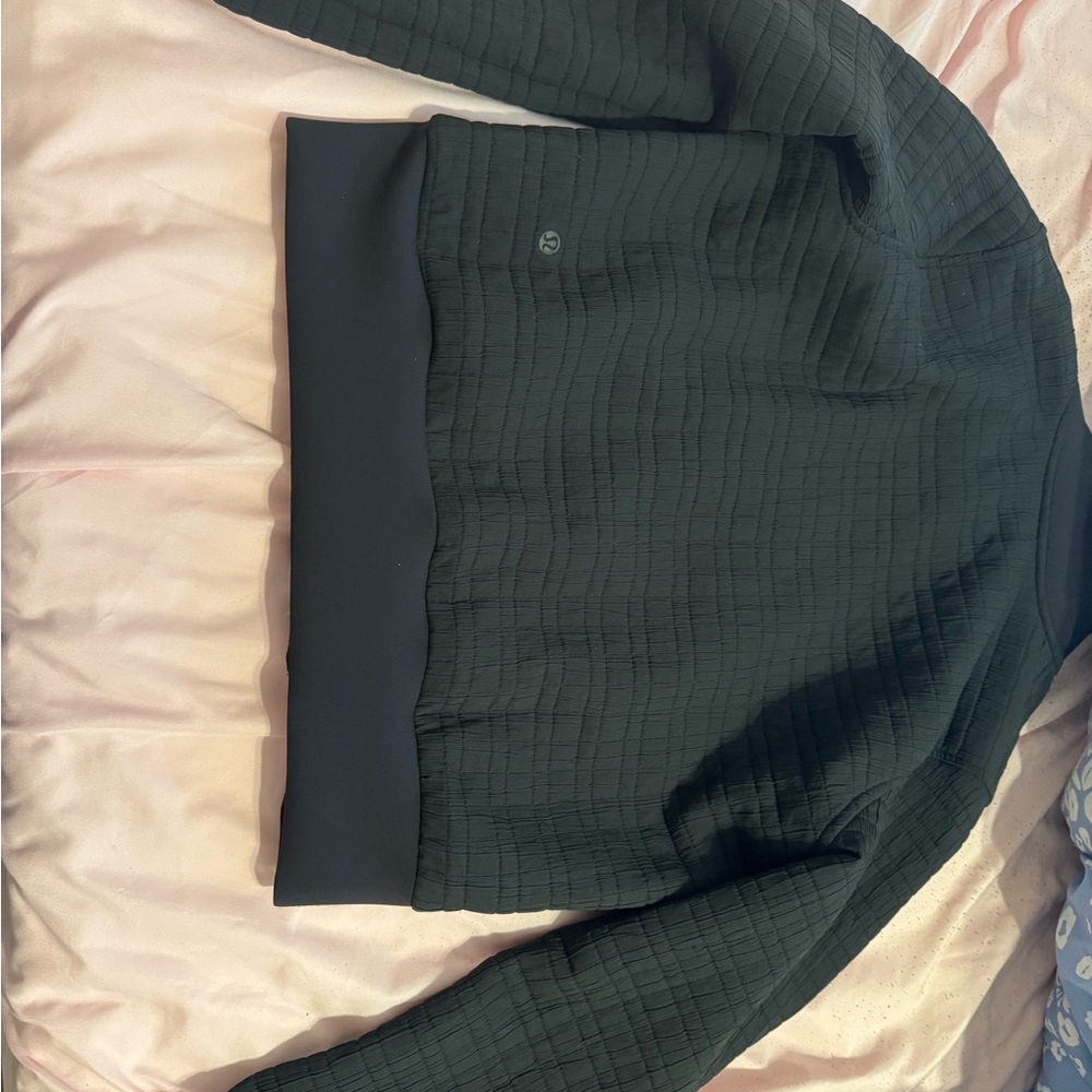 Lululemon Women's non stop Black Bomber reversible Jacket size 6 NWOT - Picture 8 of 13